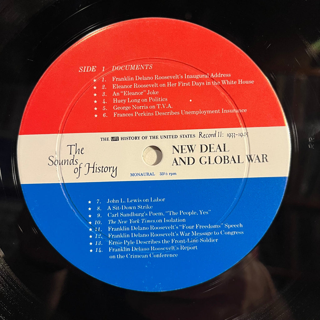 Various - The Sounds Of History Record 11: 1933-1945 / New Deal And Global War | Near Mint (NM) Excellent (EX)
