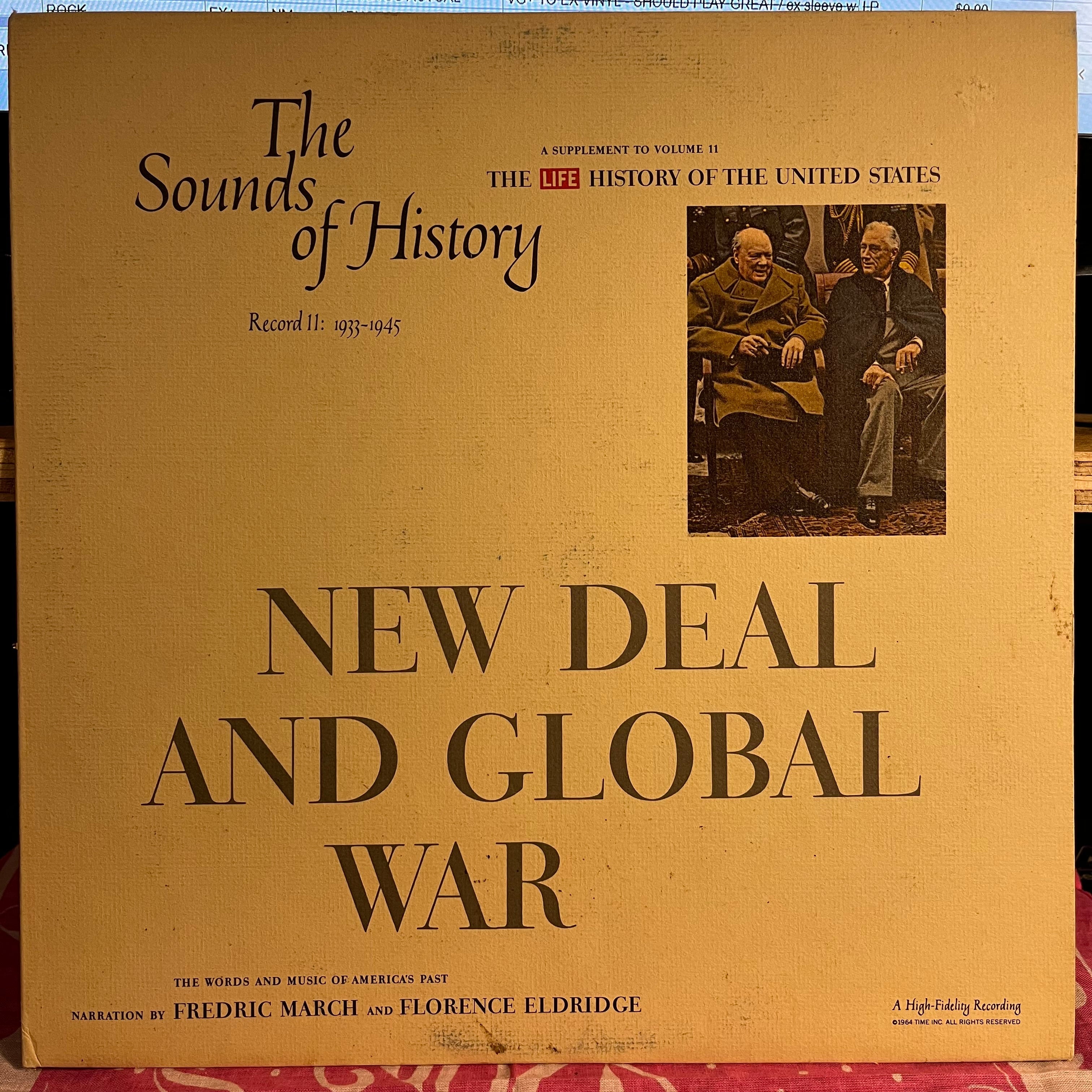 Various - The Sounds Of History Record 11: 1933-1945 / New Deal And Global War | Near Mint (NM) Excellent (EX)