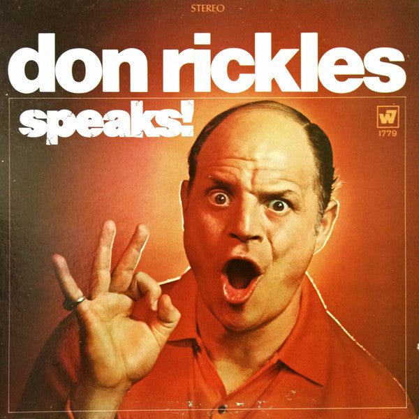Don Rickles - Don Rickles Speaks! (VINYL) | Very Good Plus (VG+) Excellent (EX)