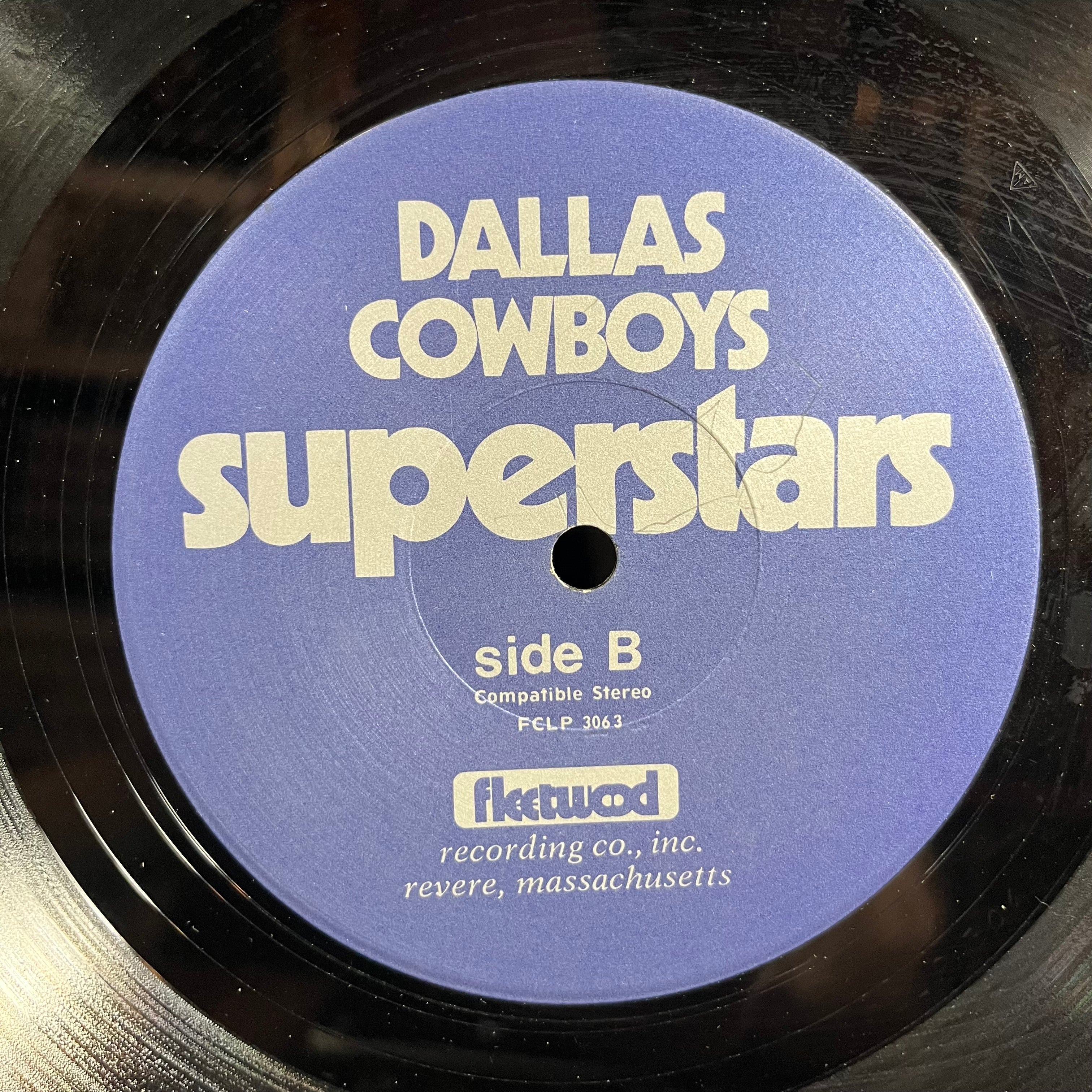 The Dallas Cowboys - Superstars (LP) | Very Good Plus (VG+) Very Good (VG)