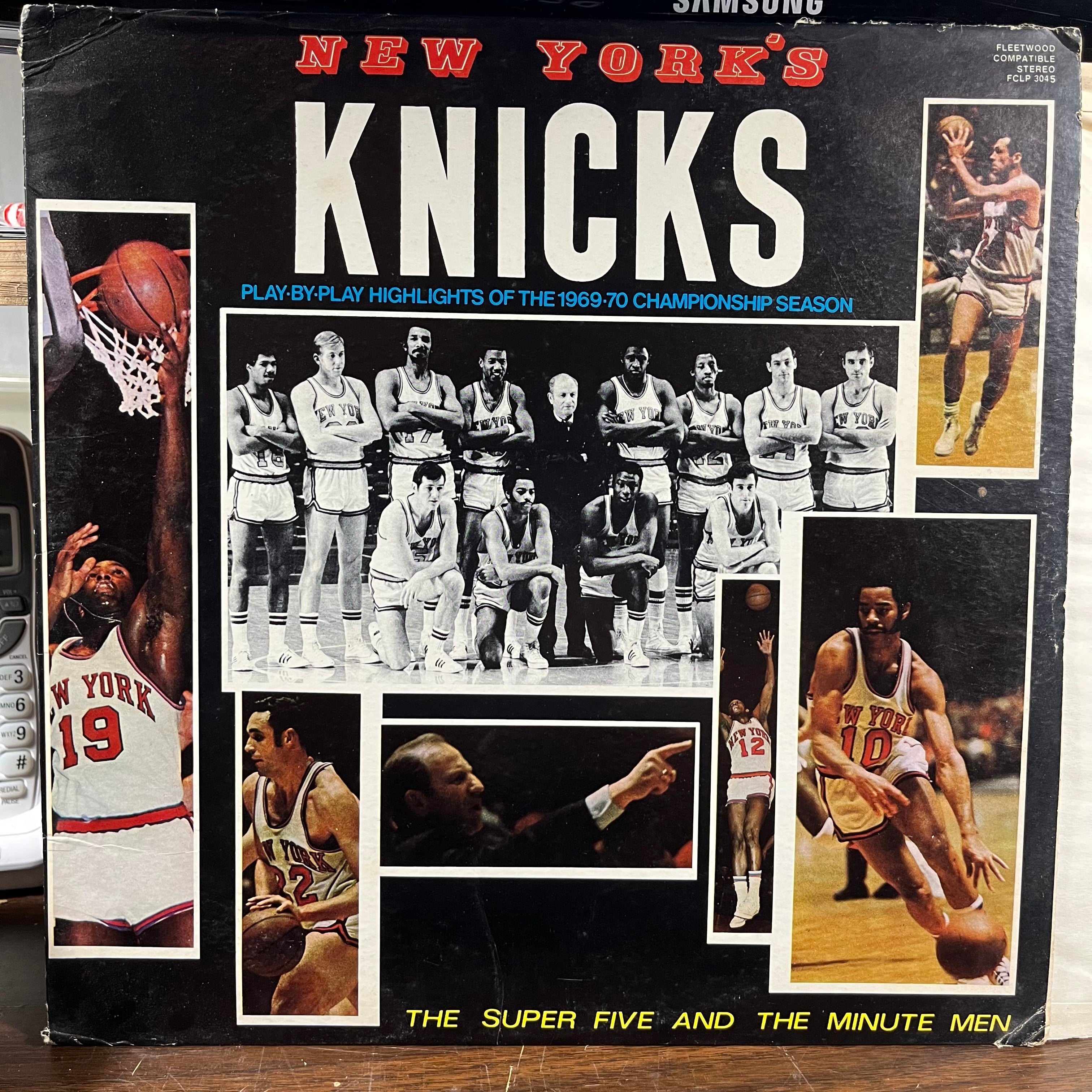 Marv Albert - New York's Knicks (LP) | Very Good Plus (VG+) Very Good Plus (VG+)