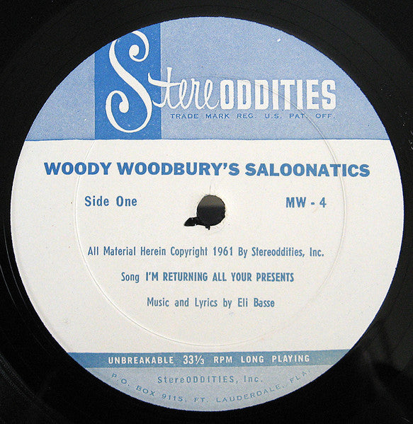 Woody Woodbury - Woody Woodbury's Saloonatics *SHRINK* | Very Good Plus (VG+) Near Mint (NM)