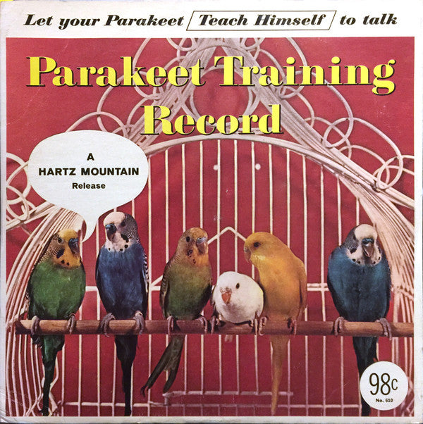 Unknown Artist - Parakeet Training Record | Very Good (VG) Excellent (EX)