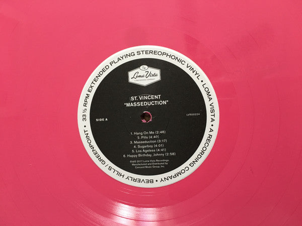 St. Vincent - Masseduction (PINK VINYL) | Mint (M) Mint (M)