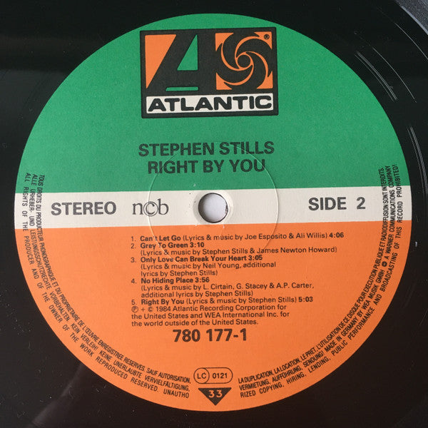 Stephen Stills - Right By You | Near Mint (NM) Near Mint (NM)