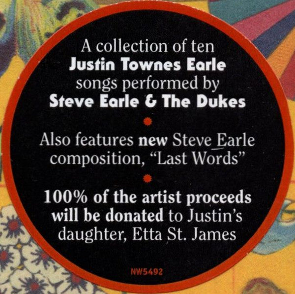 Steve Earle & The Dukes - J.T. | Mint (M) Mint (M)