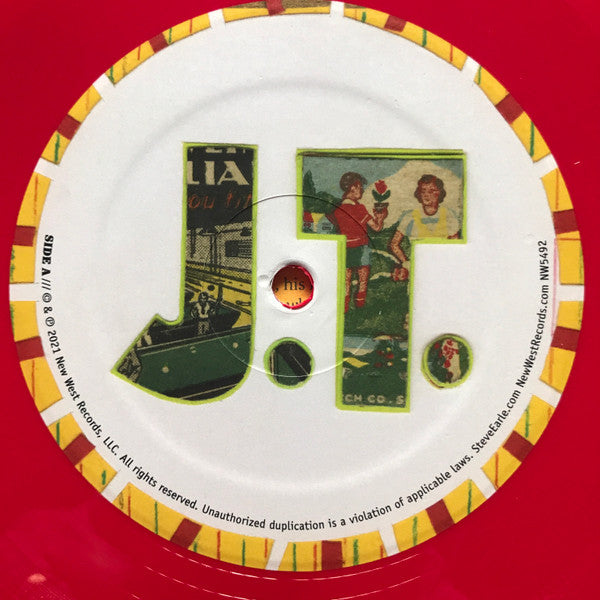 Steve Earle & The Dukes - J.T. | Mint (M) Mint (M)