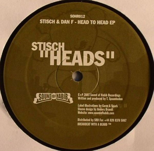 Stisch & Dan F - Head To Head EP | Very Good (VG) Generic