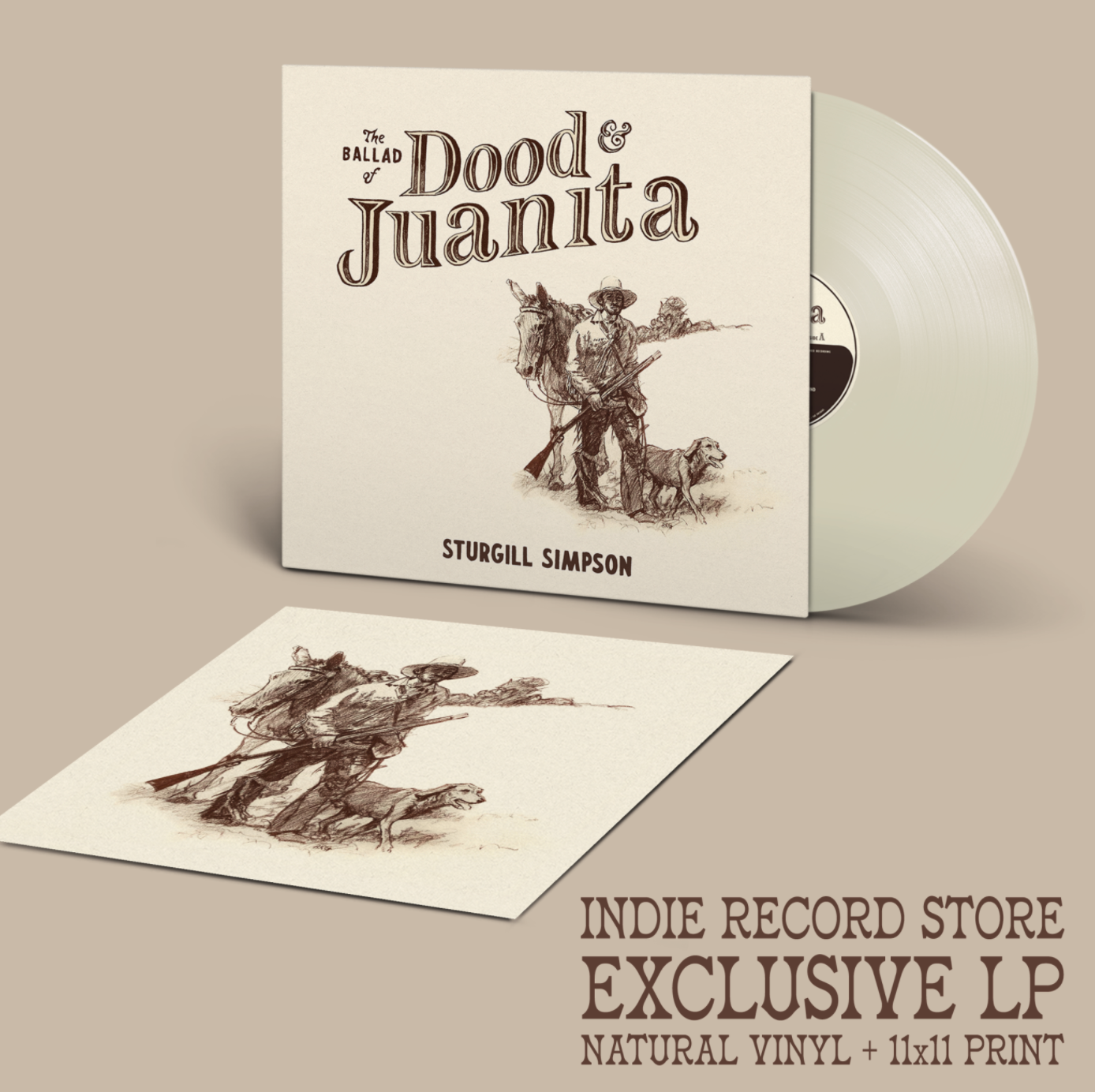 Sturgill Simpson - The Ballad Of Dood & Juanita (IEX: NATURAL CLEAR VINYL) | Mint (M) Mint (M)