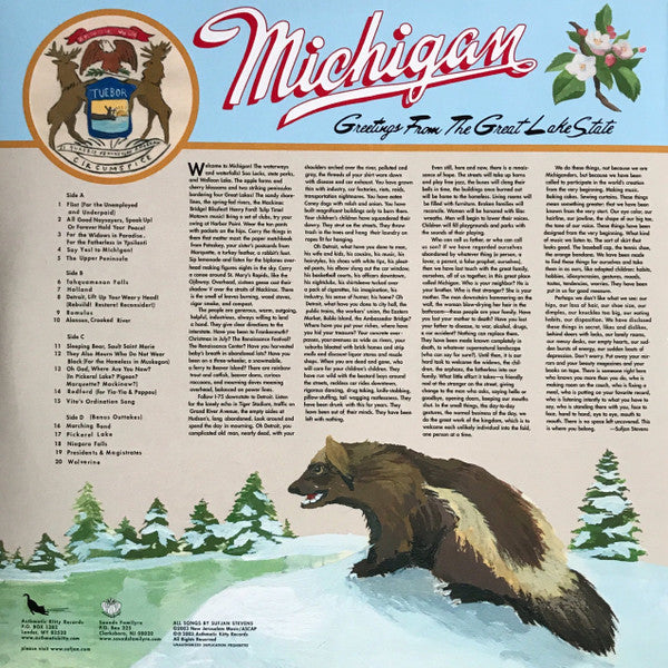 Sufjan Stevens - Greetings From Michigan: The Great Lake State | Mint (M) Mint (M)