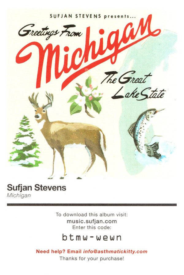 Sufjan Stevens - Greetings From Michigan: The Great Lake State | Mint (M) Mint (M)