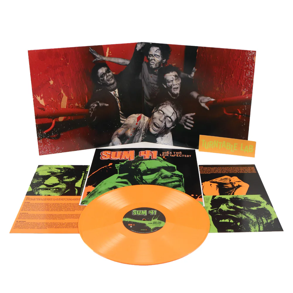 Sum 41 - Does This Look Infected [Explicit Content] (Limited Edition, Orange Vinyl, Bonus Tracks) | Mint (M) Mint (M)