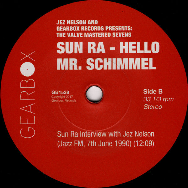 Hello Mr. Schimmel (7" VINYL) | Mint (M) Mint (M)
