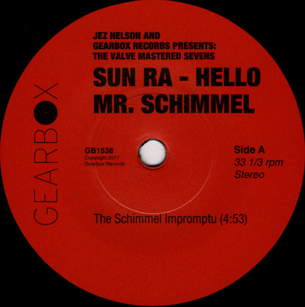 Hello Mr. Schimmel (7" VINYL) | Mint (M) Mint (M)