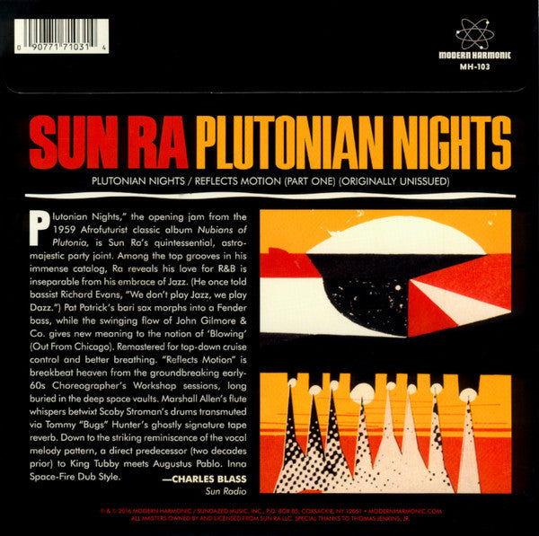 Plutonian Nights (7" NEW) | Mint (M) Mint (M)