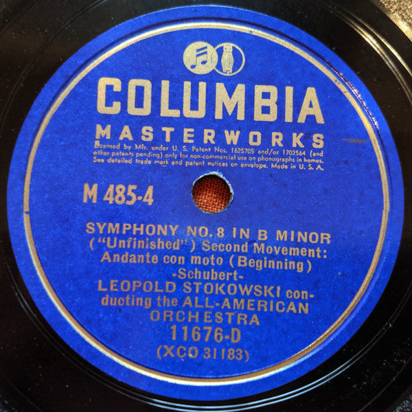 Symphony No. 8 In B Minor ('Unfinished') | Very Good Plus (VG+) Very Good Plus (VG+)