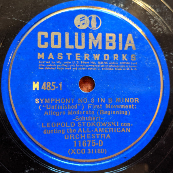 Symphony No. 8 In B Minor ('Unfinished') | Very Good Plus (VG+) Very Good Plus (VG+)