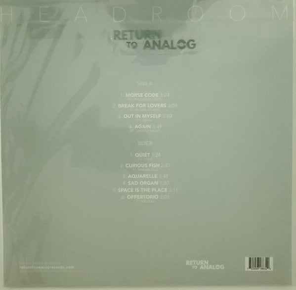 Men I Trust - Headroom (BLACK VINYL) | Mint (M) Mint (M)