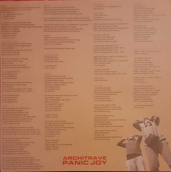 Panic Joy (GOLD VINYL) | Mint (M) Mint (M)