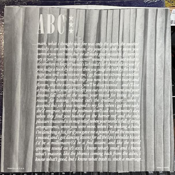 ABC - The Lexicon Of Love (VINYL) | Excellent+ (EX+)