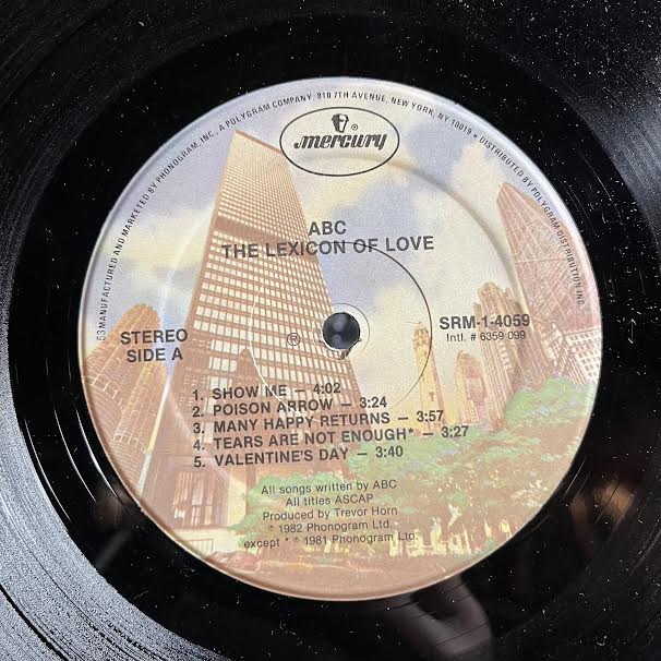 ABC - The Lexicon Of Love (VINYL) | Excellent+ (EX+)