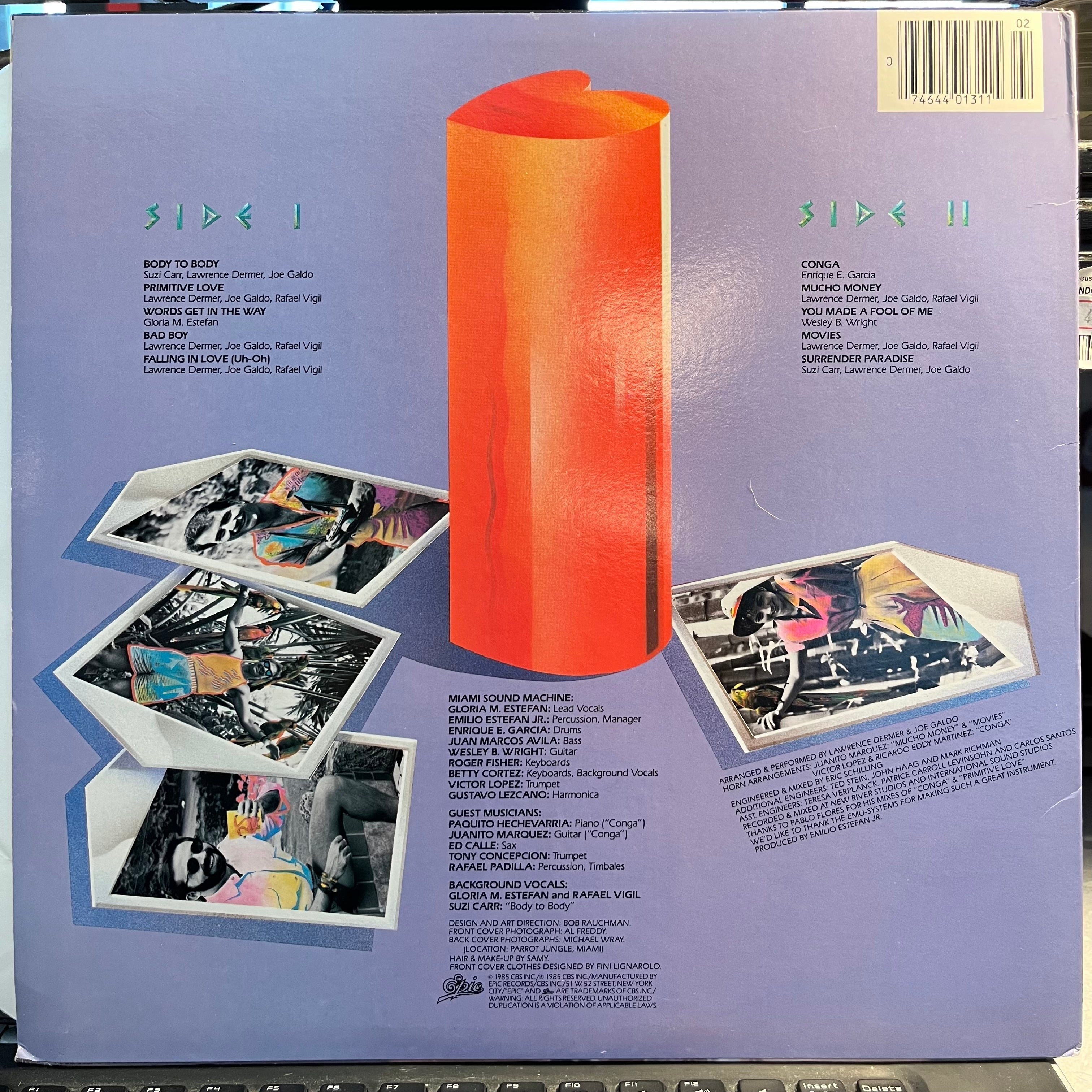 Miami Sound Machine - Primitive Love (VINYL) | Near Mint (NM) Near Mint (NM)