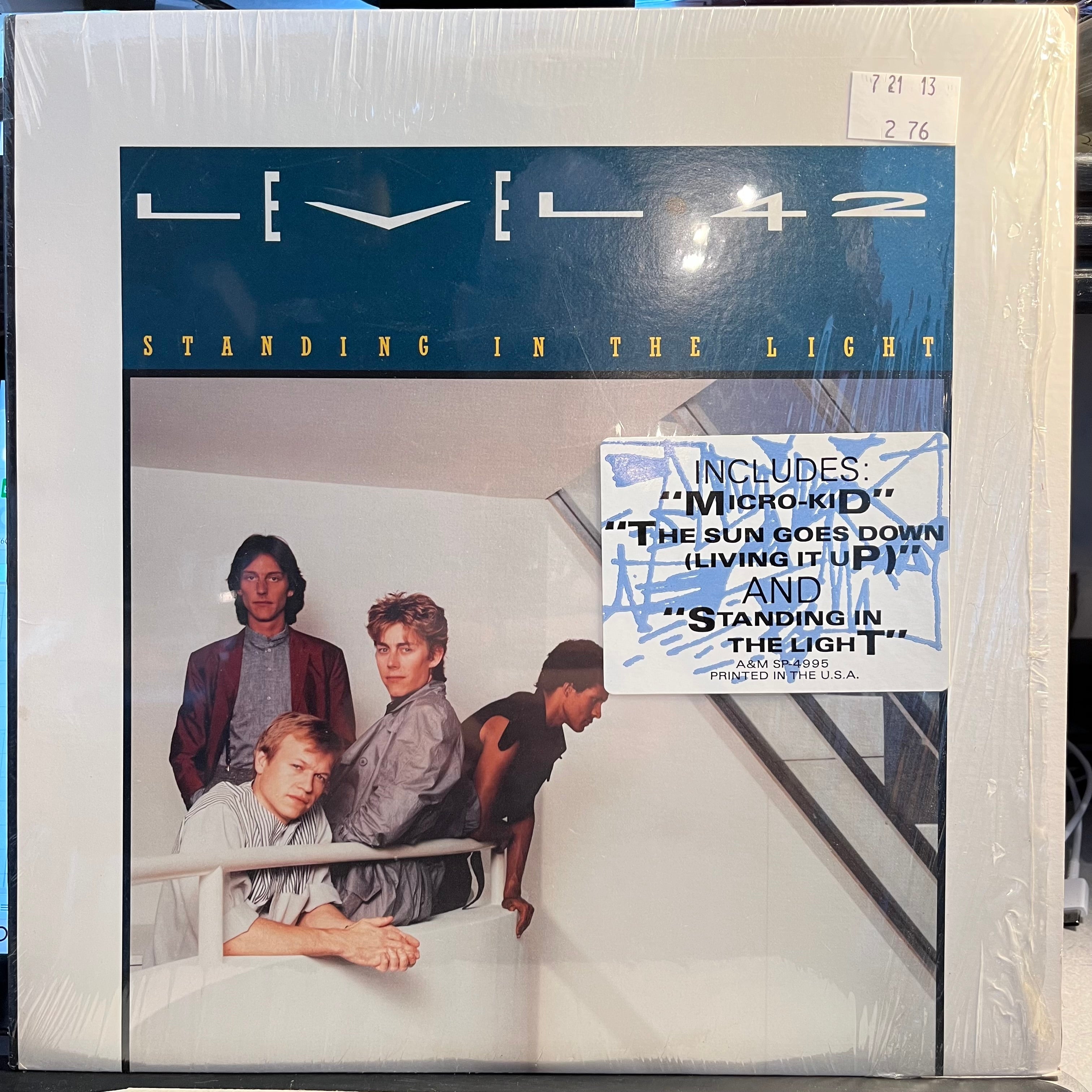 Level 42 - Standing In The Light (VINYL) | Near Mint (NM) Near Mint (NM)