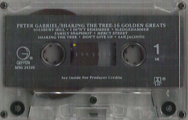 Peter Gabriel - Shaking The Tree: Sixteen Golden Greats *CASSETTE* | Near Mint (NM) Near Mint (NM)