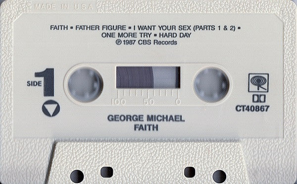 George Michael - Faith *CASSETTE* | Near Mint (NM) Near Mint (NM)