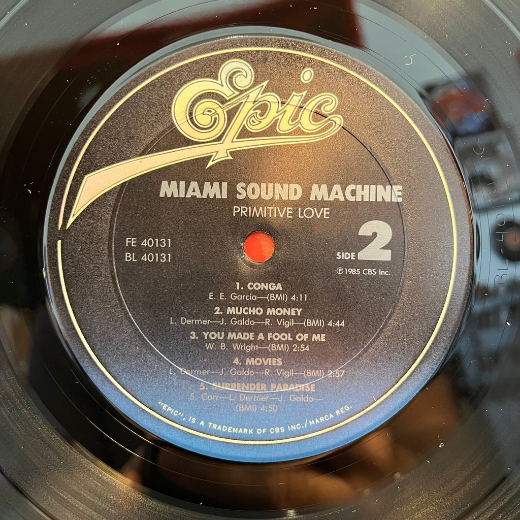 Miami Sound Machine - Primitive Love (VINYL) | Near Mint (NM) Near Mint (NM)