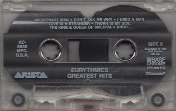 Eurythmics - Greatest Hits *CASSETTE* | Near Mint (NM) Near Mint (NM)