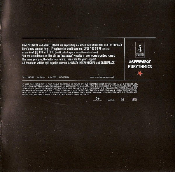 Peace (CD) | Excellent (EX)