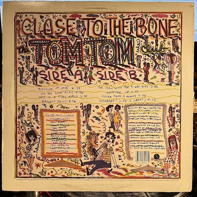 Tom Tom Club - Close To The Bone (VINYL) | Very Good (VG) Very Good Plus (VG+)