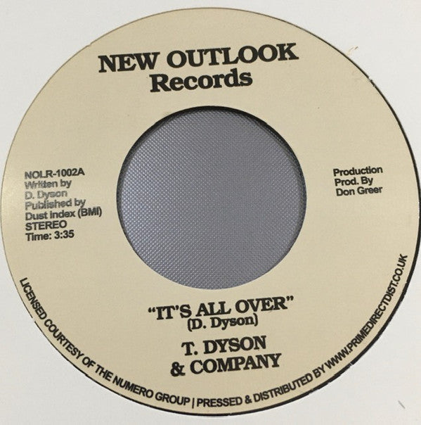 It’s All Over / First Time (7" VINYL) | Mint (M) Generic