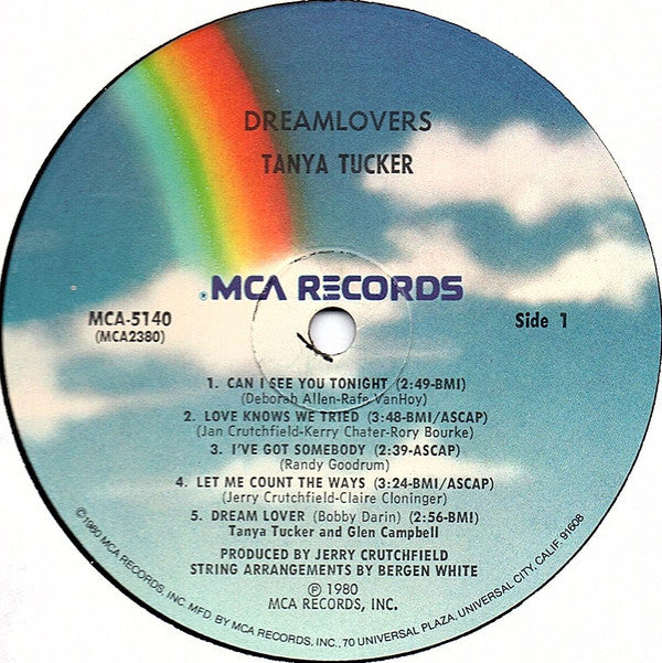Tanya Tucker - Dreamlovers | Near Mint (NM) Near Mint (NM)