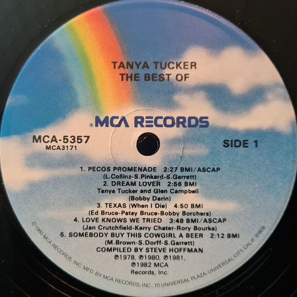Tanya Tucker - The Best Of Tanya Tucker | Near Mint (NM) Near Mint (NM)