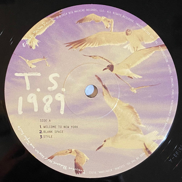 Taylor Swift 1989 Big Machine Records, Big Machine Records 2xLP, Album, Gat Mint (M) Mint (M)