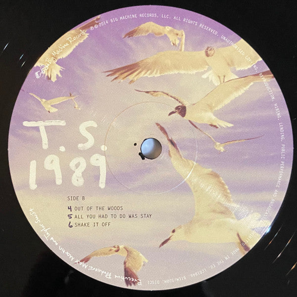 Taylor Swift 1989 Big Machine Records, Big Machine Records 2xLP, Album, Gat Mint (M) Mint (M)