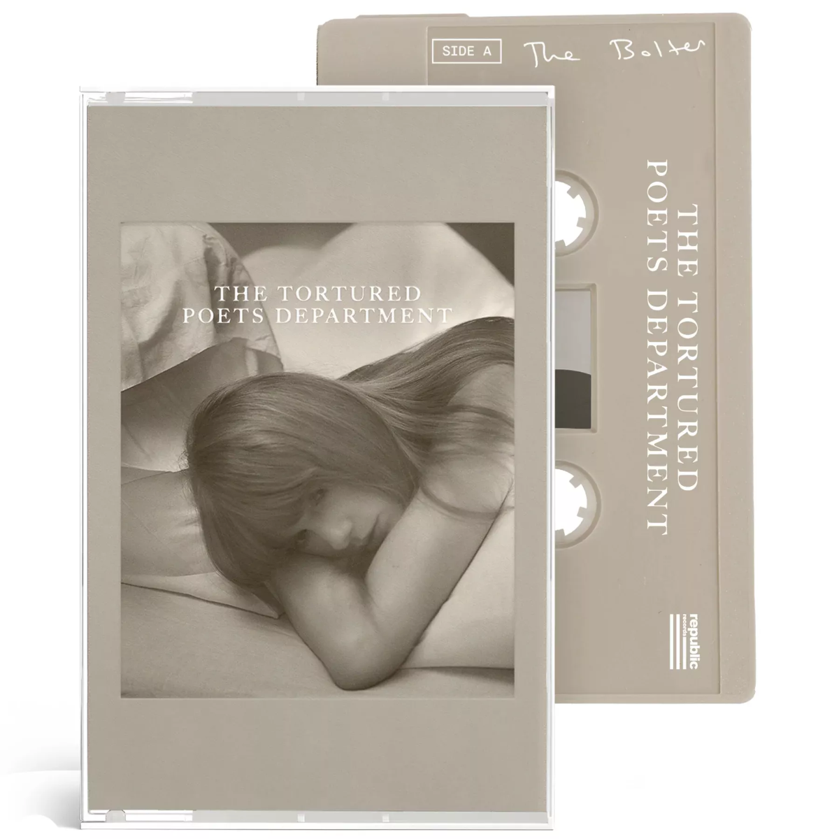 THE TORTURED POETS DEPARTMENT (THE BOLTER COVER) (BEIGE NATURAL, JEWEL CASE) (CASSETTE) |