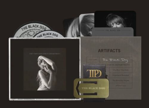 Taylor Swift - Tortured Poets Department: The Black Dog (Limited Deluxe Collector's Edition) (Import CD) | Mint (M) Mint (M)