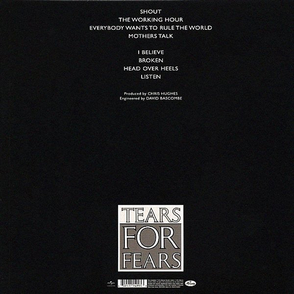Songs From The Big Chair (VINYL) | Mint (M) Mint (M)