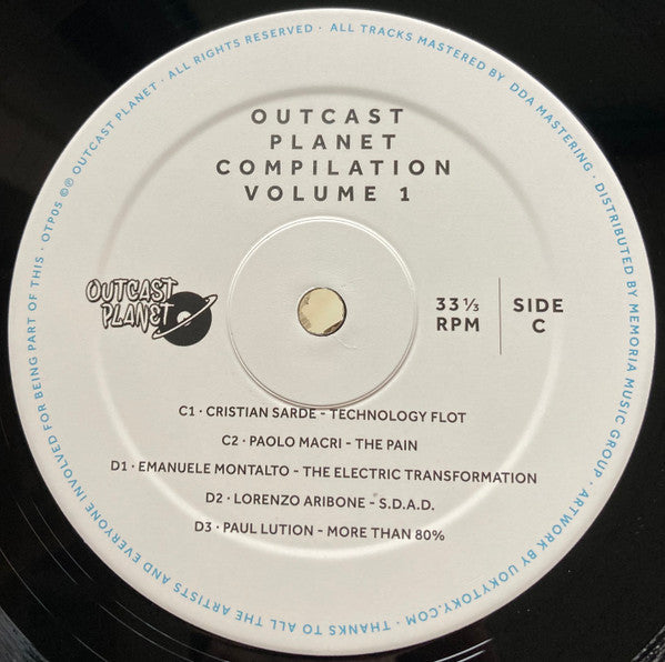 Outcast Planet Compilation Vol.1 (2xVINYL) | Mint (M) Mint (M)