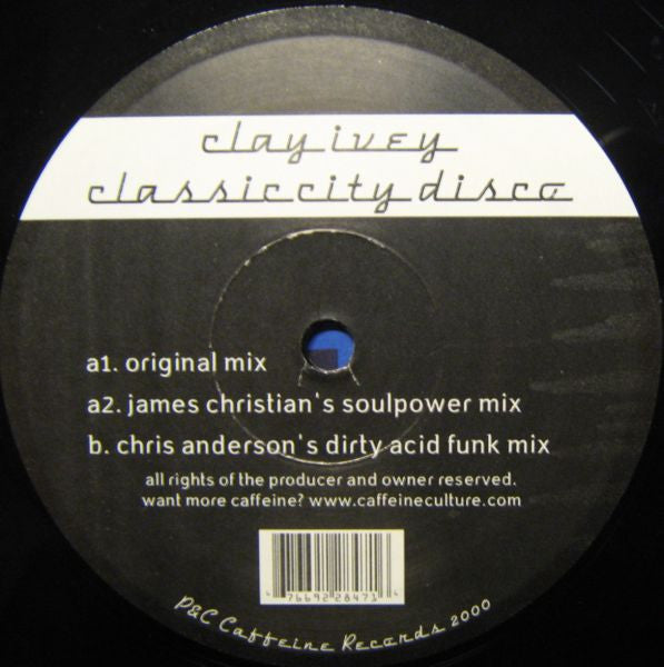 Clay Ivey - Classic City Disco | Excellent (EX) Excellent (EX)