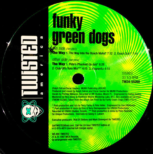 Funky Green Dogs - The Way | Near Mint (NM) Excellent (EX)