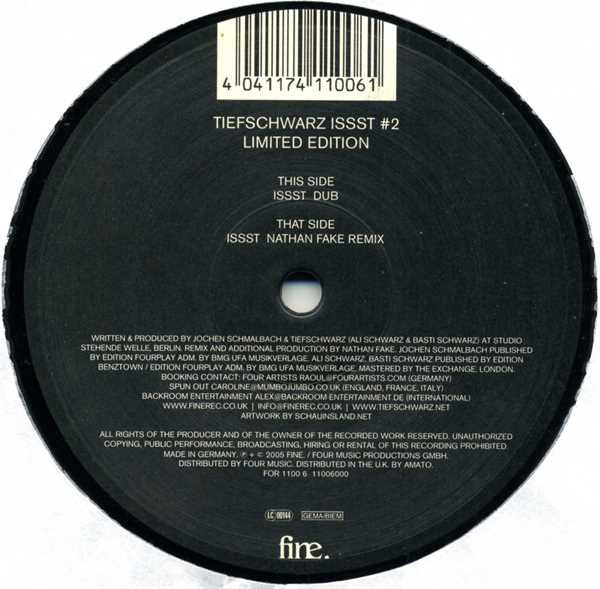 Tiefschwarz - Issst #2 | Near Mint (NM) Generic