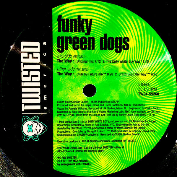 Funky Green Dogs - The Way | Near Mint (NM) Excellent (EX)