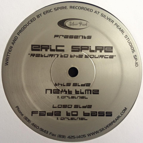 Eric Spire - Return To The Source | Very Good Plus (VG+) Near Mint (NM)