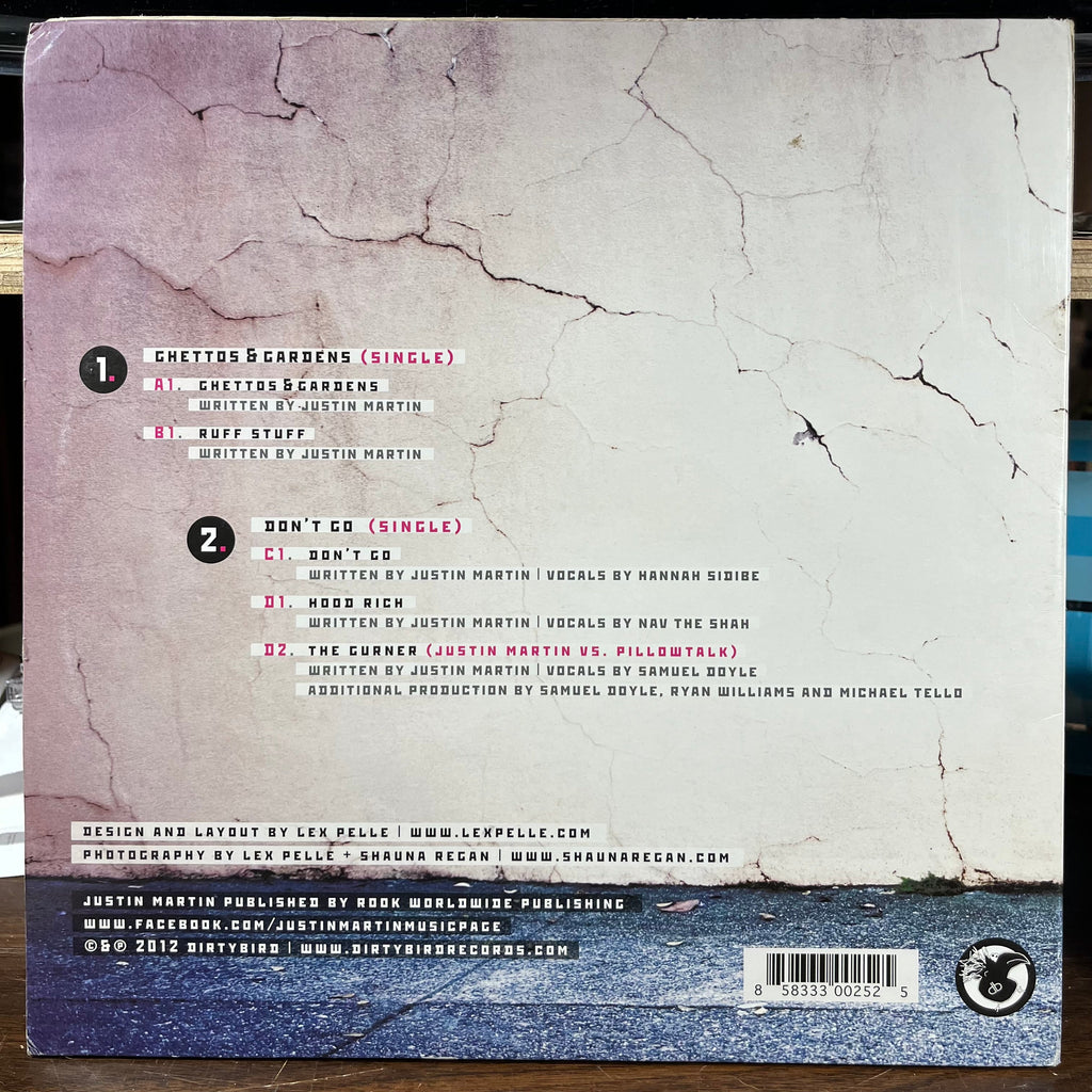 Justin Martin - Ghettos & Gardens (2xVINYL) | Very Good Plus (VG+) Excellent (EX)