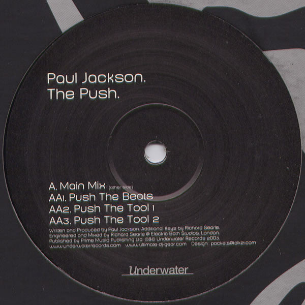 Paul Jackson - The Push | Very Good Plus (VG+) Generic