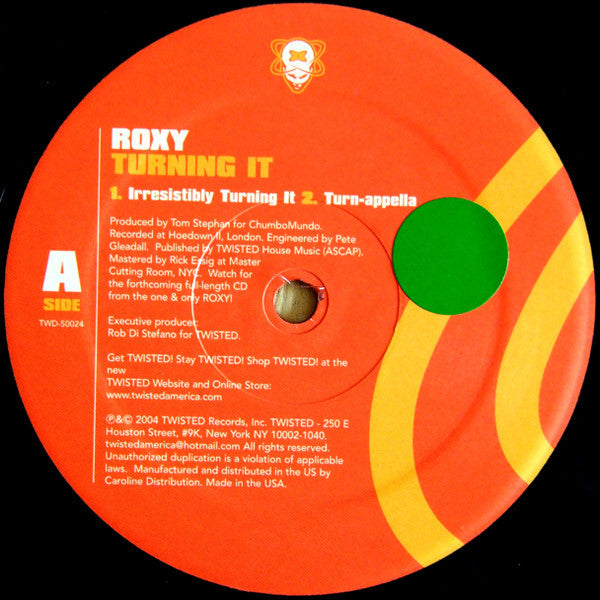 Roxy - Turning It | Very Good Plus (VG+) Very Good Plus (VG+)